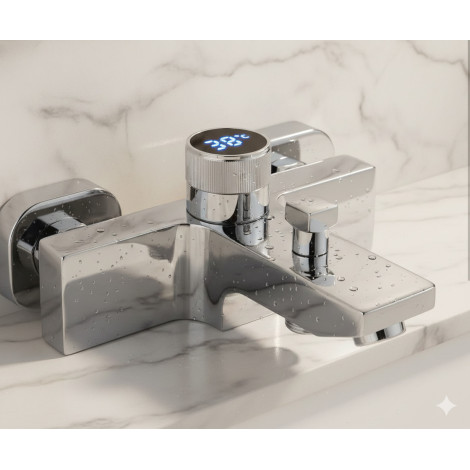 Termostatik Dijital Banyo Bataryası