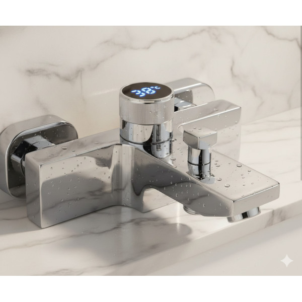 Termostatik Dijital Banyo Bataryası